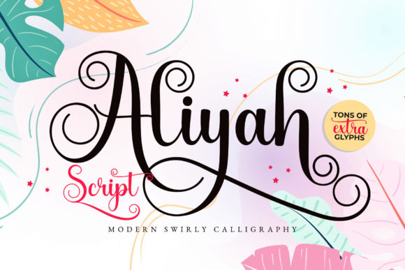 Aliyah Script Font for Scroll-Stopping Visual Marketing