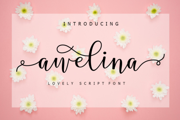 Awelina Script: A Sweet Script Handwritten Font for Real Branding