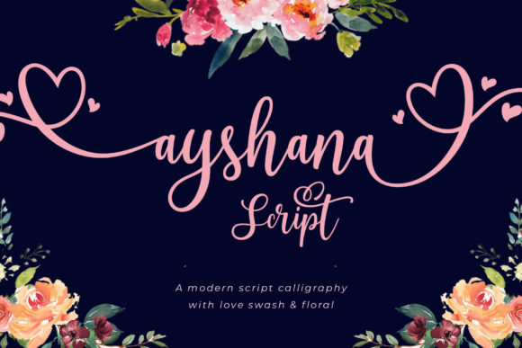 Ayshana Script Font for Clear, Confident Promo Campaigns