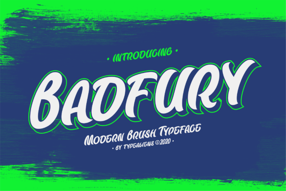 Badfury: A Magical Script Handwritten Font for Makers