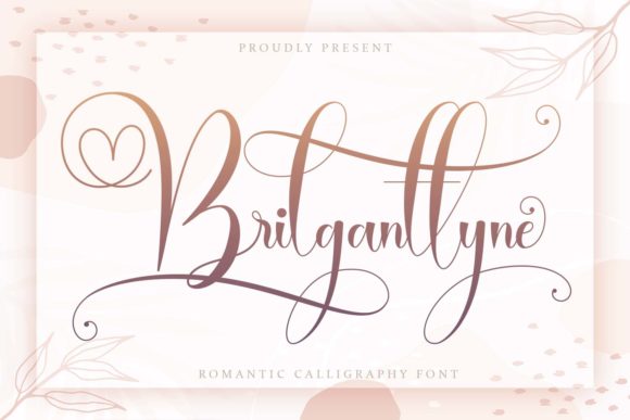 Brilganttyne: A Sweet Script Handwritten Font for Small Business Branding