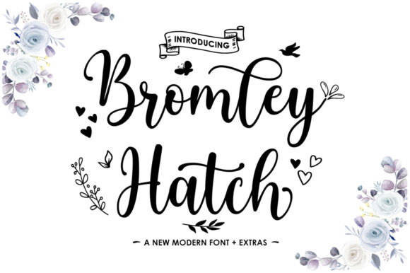 Bromley Hatch Script: A Sweet Handwritten Font for Nature-Inspired Branding
