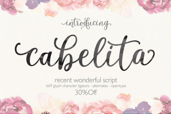 Cabelita Script: A Gentle, Trendy Script Handwritten Font for Creative Brands