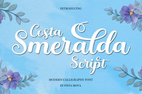 Costa Smeralda Script: A Premium Script Handwritten Font for Polished Branding