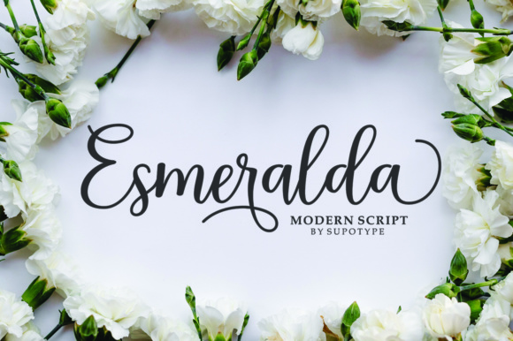 Esmeralda Script: A Sweet Calligraphy Font for Digital Branding
