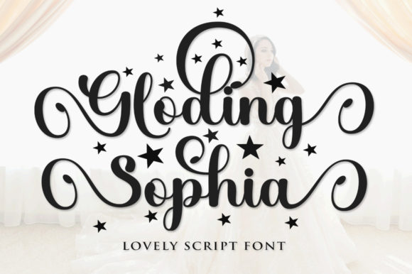 Gloding Sophia Script: A Romantic Handwritten Font for Branding