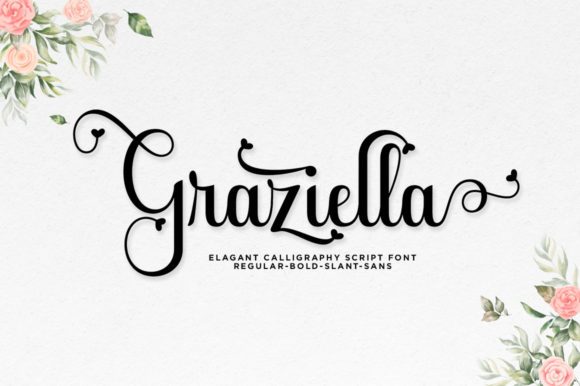 Graziella Script Font for Elegant Brand Identity Design
