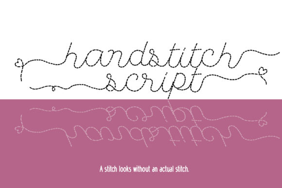 Handstitch Script: A Script Handwritten Font That Elevates Campaign Visuals