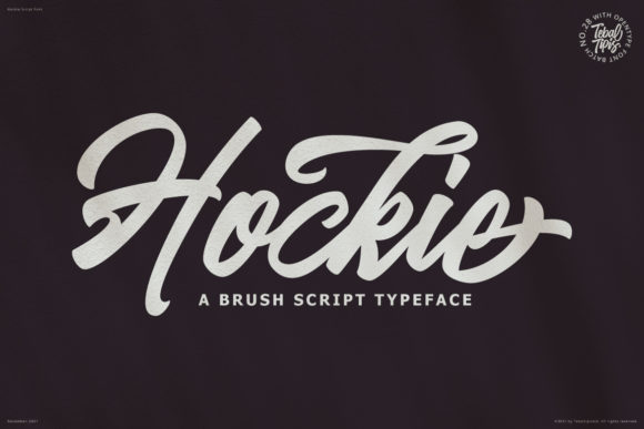 Hockie Script: A Vintage Script Handwritten Font for Editorial Warmth