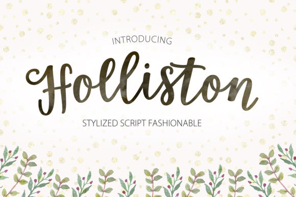 Holliston Script: A Premium Script Handwritten Font for Scroll-Stopping Brand Content