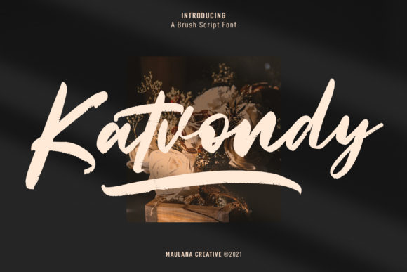 Katvondy Marker Brush Script: A Playful Yet Polished Handwritten Font for Digital Brands