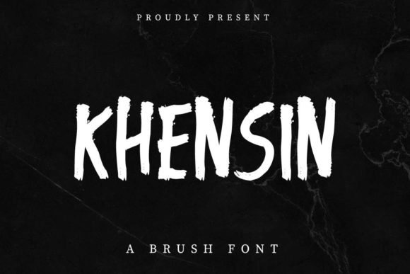 Khensin: A Bold Script Handwritten Font for Editorial Warmth