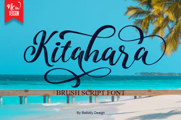 Kitahara: The Elegant Brush Script Handwritten Font