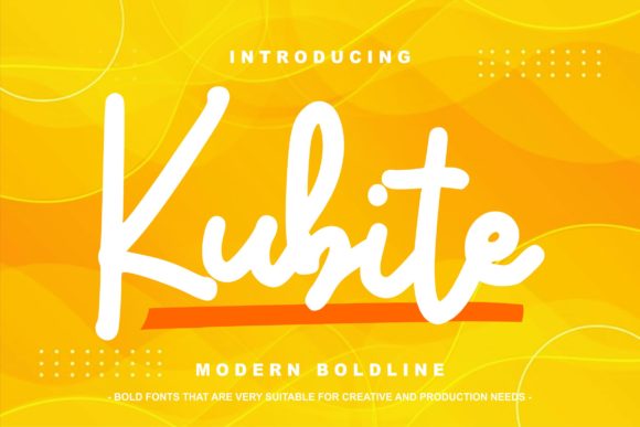 Kubite: A Sweet Script Handwritten Font for Scroll-Stopping Visuals