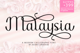Malaysia Script Handwritten Font for Editorial Warmth