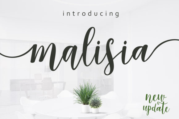 Malisia Script: A Modern Script Font for Campaign-Ready Creativity