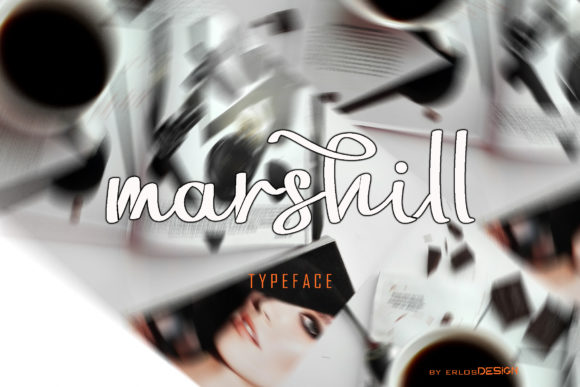 Marshill: An Elegant Script Handwritten Font for Makers