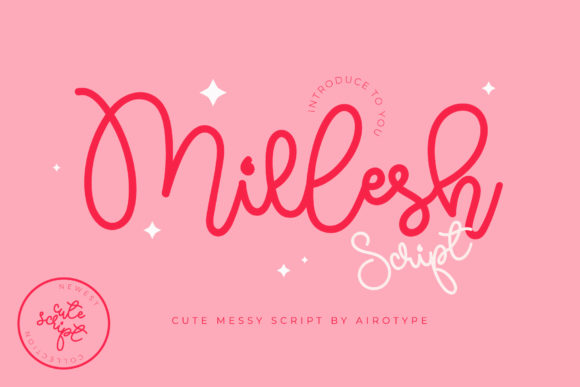 Millesh Script: A Sweet Handwritten Font for Small Business Branding
