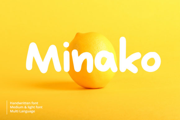 Minako Script Handwritten Font for Warm, Human Campaigns