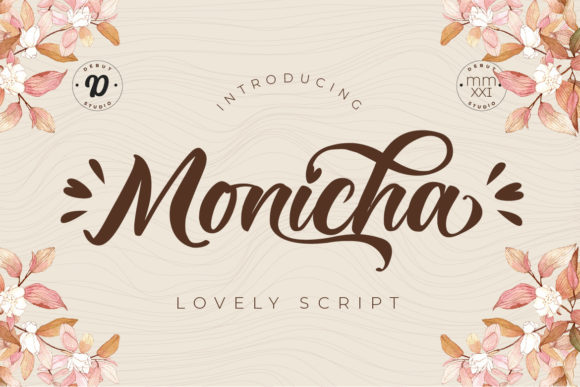 Monicha Script: A Chic Script Handwritten Font for Brand Elegance