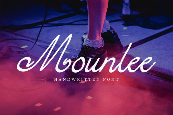 Mounlee: A Delicate Script Handwritten Font for Elegant Branding