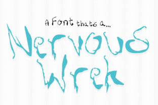 Nervous Wrek: A Script Handwritten Font for Bold, Expressive Branding