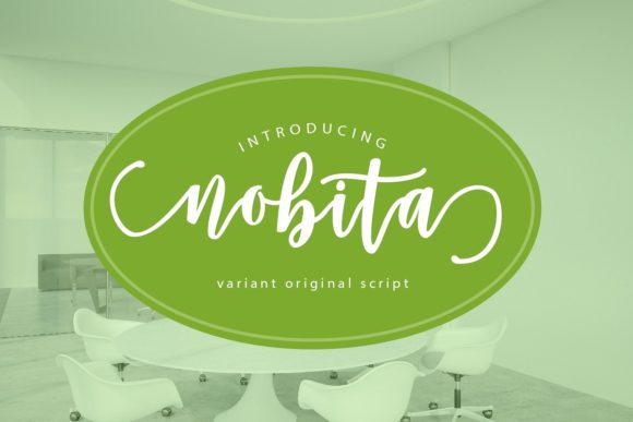 Nobita Script Font for Polished, Professional Branding
