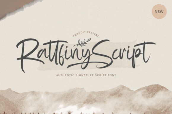 Rattfiny Script: A Delicate Handwritten Font for Small Business Branding