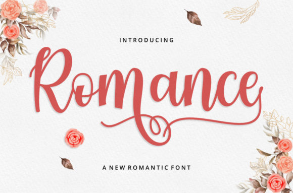 Romance Script Font for Handmade Creators