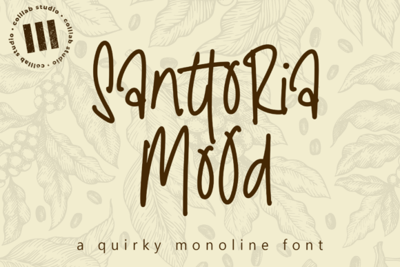 Santtoria Mood Font for Elegant Brand Identity