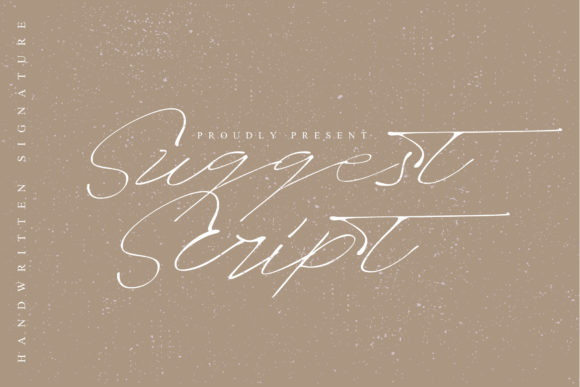 Suggest Script Font for Luxury Branding Projects