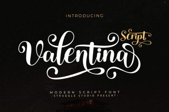 Valentina Script: A Sweet, Delicate Handwritten Font for Romantic Branding