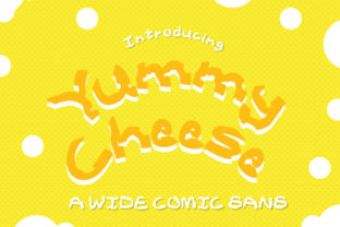 Yummy Cheese Font for Playful, Memorable Branding